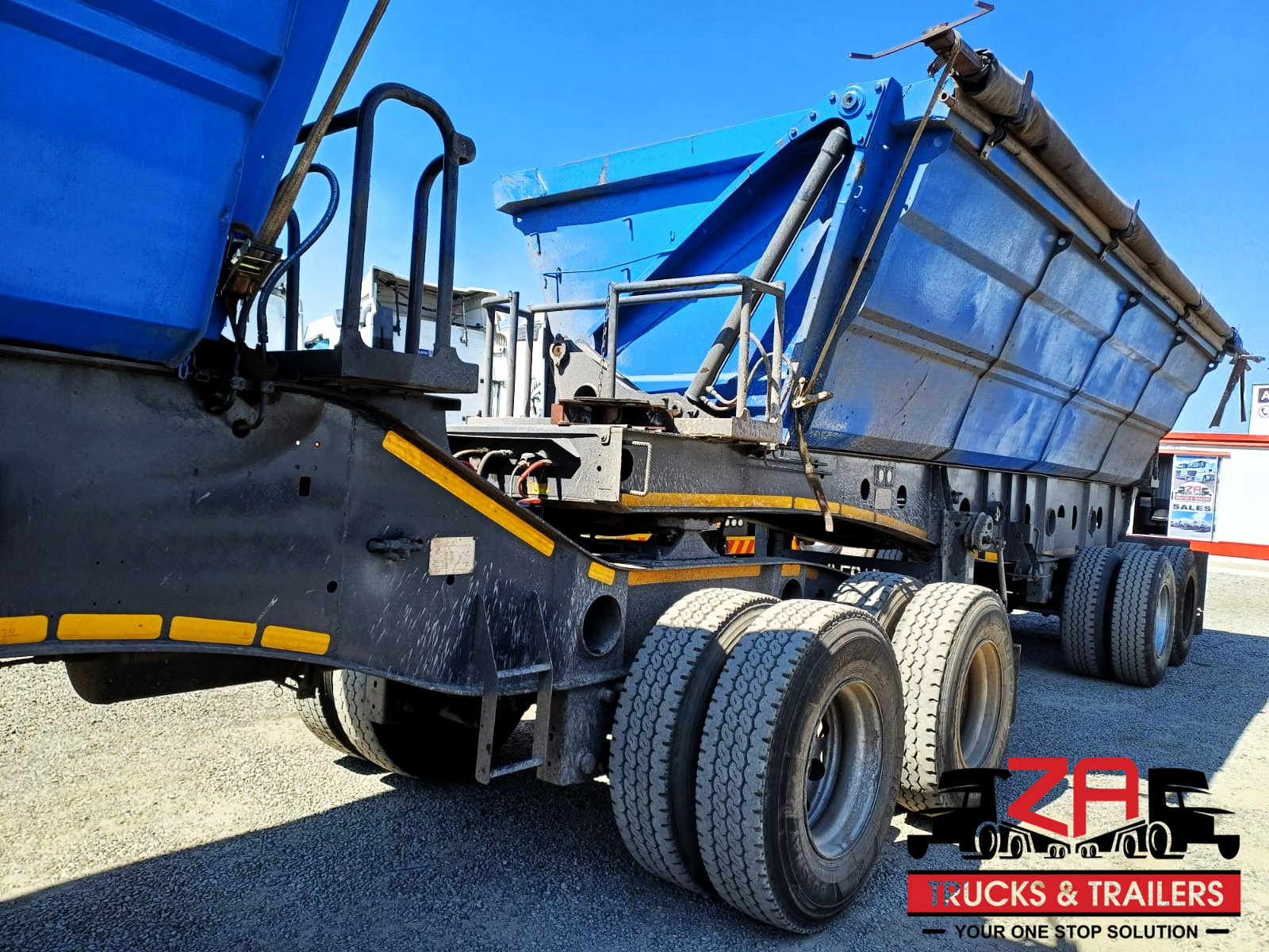 2013 AFRIT 45 CUBE SIDE TIPPER TRAILER #53223